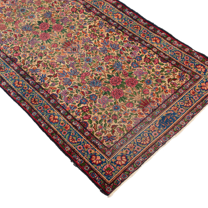 Antique Persian Kerman Rug - 3' x 17'4"