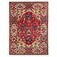 Red Traditional Wool Rug - 5'11" x 8'