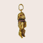 Vintage Poodle Charm