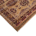 Brown Traditional Wool Silk Blend Rug - 12'2" x 12'2"