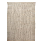 Beige Flatweave Wool Rug - 7'1" x 11' Default Title