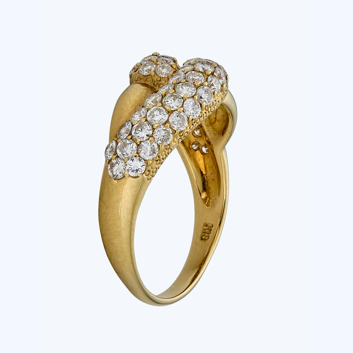 Twist Diamond Ring 6.25