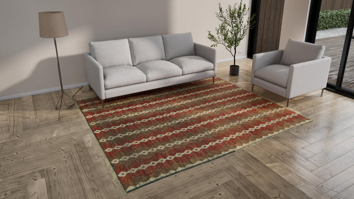 Multi Moroccan Wool Rug - 8'3" x 9'5"