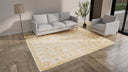 Ivory Traditional Wool Rug - 8' x 10'