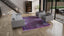 Purple Nu Vibrant Modern Tibetan Silk Rug - 8' x 10'