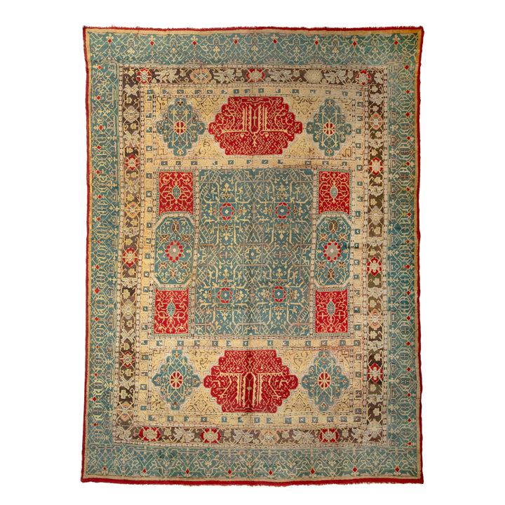 Antique Turkish Oushak Rug - 14' x 18'