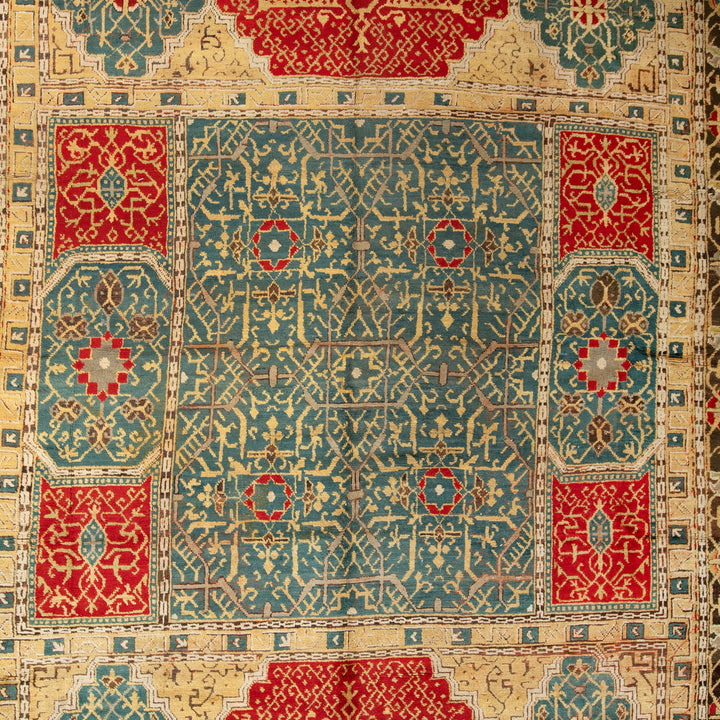 Antique Turkish Oushak Rug - 14' x 18'
