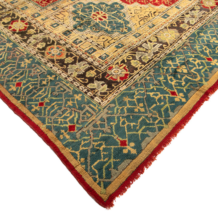 Antique Turkish Oushak Rug - 14' x 18'