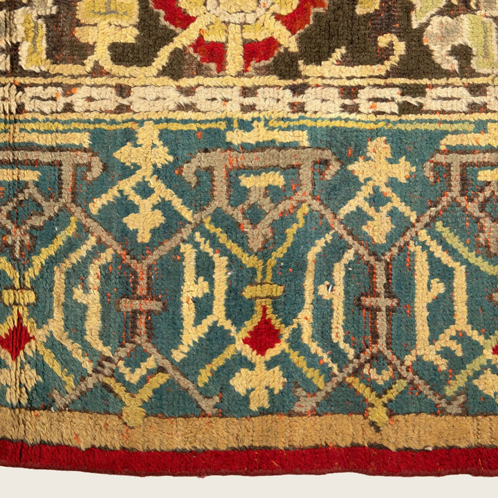 Antique Turkish Oushak Rug - 14' x 18'