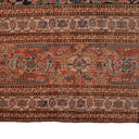 Brown Vintage Traditional Wool Persian Rug - 10'6" x 16'