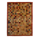 Red Modern Wool Rug - 11'3" x 14'1"
