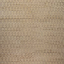 Beige Modern Wool Silk Blend Rug - 14' x 25'