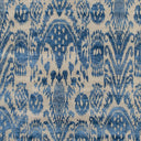 Blue Modern Wool Silk Blend Rug - 5'2" x 14'