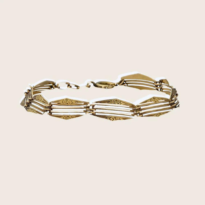 Antique 18K Yellow Gold Bracelet