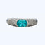 Platinum 1.18 ct. Paraiba tourmaline ring