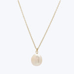 Japanese Pink Biwa Pearl Drop Pendant 14K Default Title