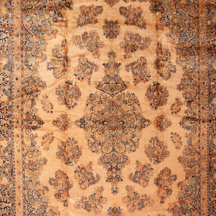 Antique Persian Sarouk Rug - 11'7" x 15'6"