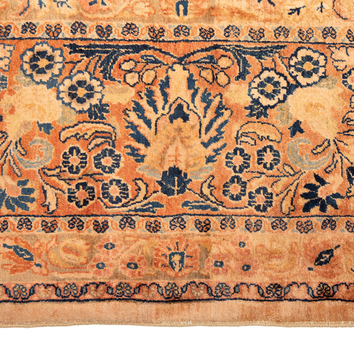 Antique Persian Sarouk Rug - 11'7" x 15'6"