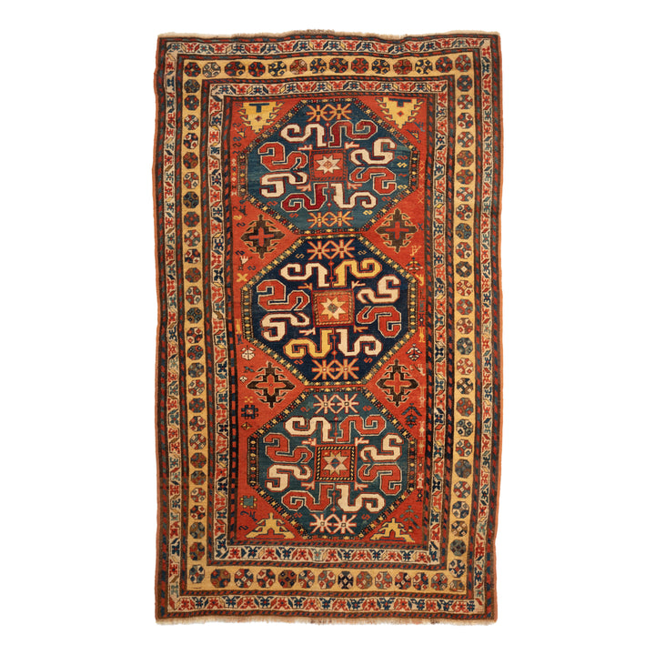 Antique Kazak Rug - 5' x 8'