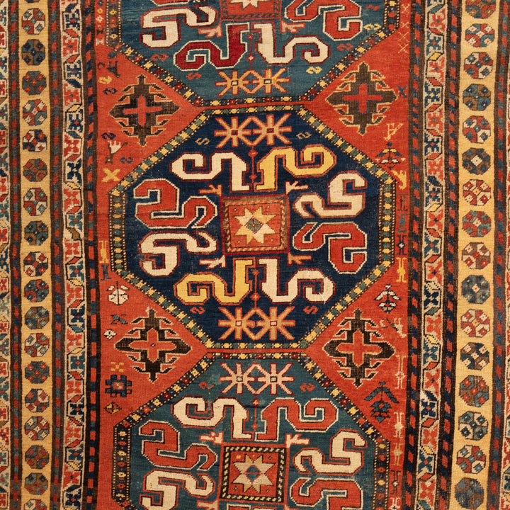 Antique Kazak Rug - 5' x 8'