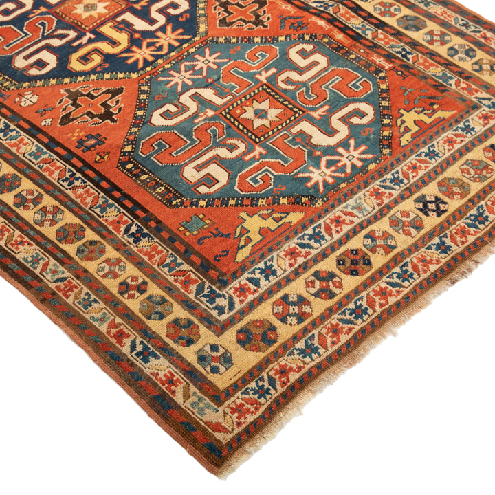 Antique Kazak Rug - 5' x 8'