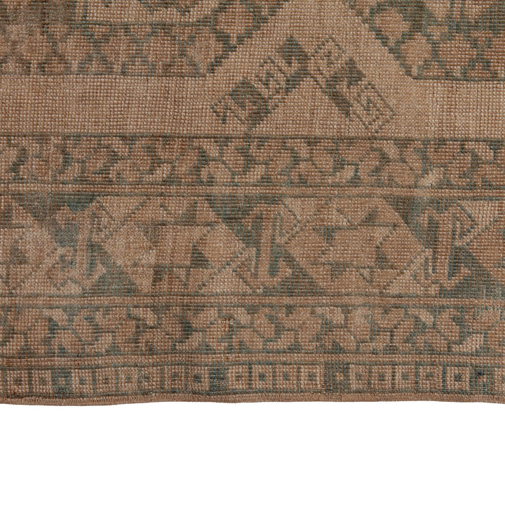 Beige Vintage Wool Rug - 7'1" x 9'7" Default Title