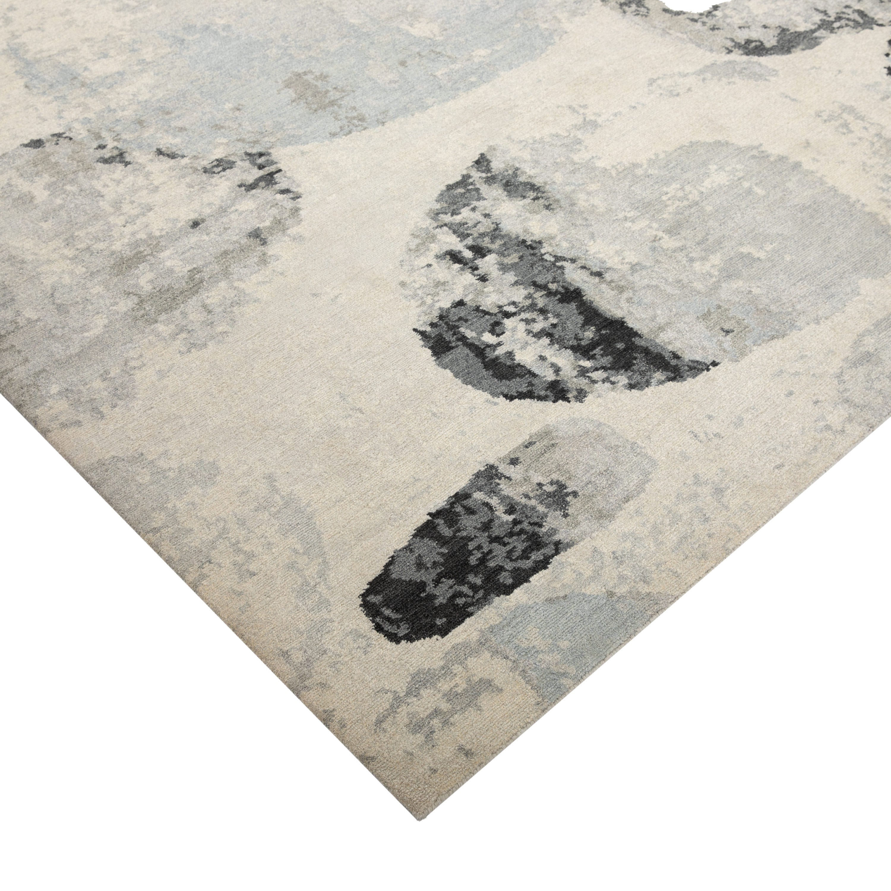 Beige Modern Tibetan Rug - 8' x 10'