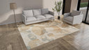 Beige Modern Tibetan Rug - 8' x 10'