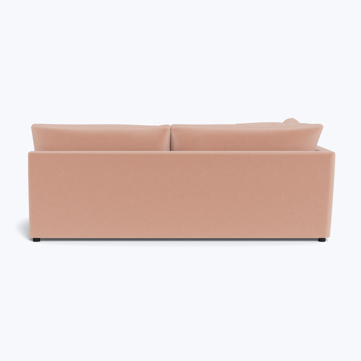 Delancey 87" Sofa, Left Facing Graceland, Performance Blend / Sorrell