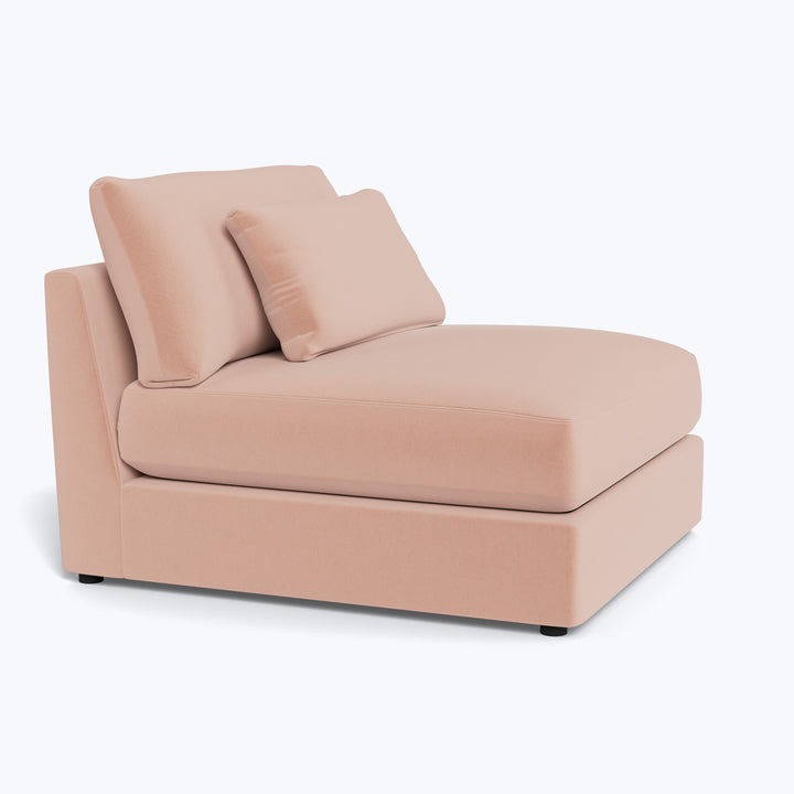 Delancey Armless Chair Graceland, Performance Blend / Sorrell