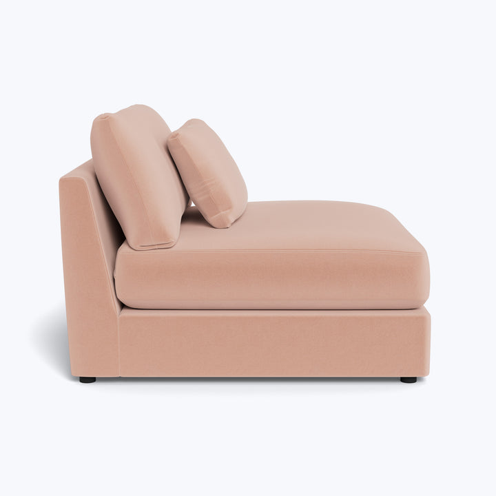 Delancey Armless Chair Graceland, Performance Blend / Sorrell