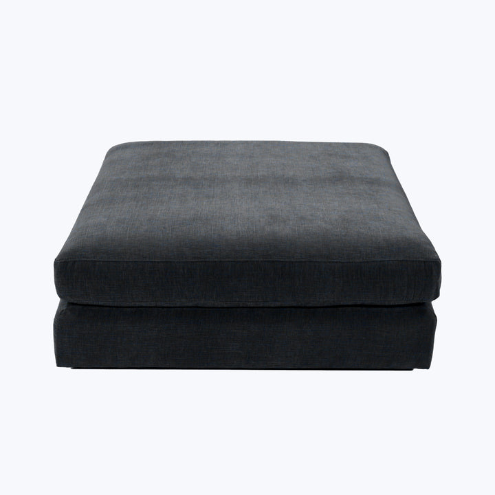 Delancey Ottoman Vickie, Performance Velvet / Night