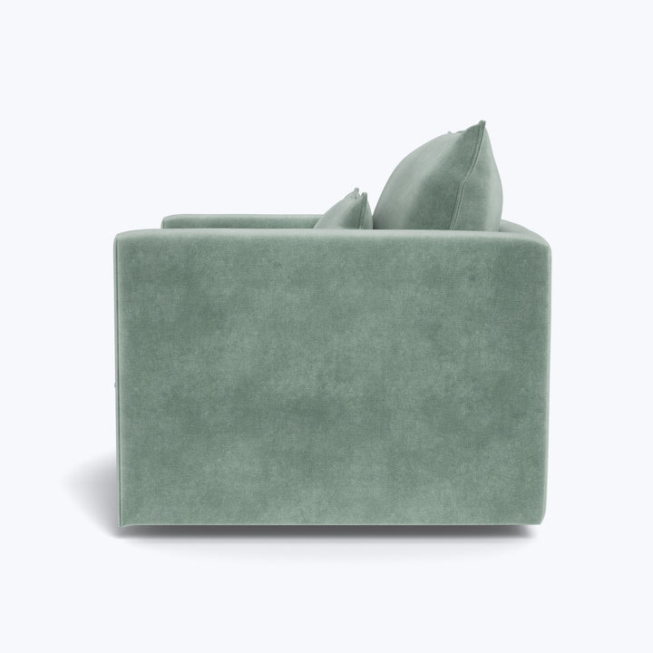 Montauk Swivel Chair Graceland, Performance Blend / Sorrell