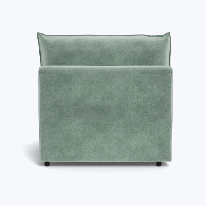 Montauk Armless Chair Graceland, Performance Blend / Sorrell