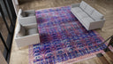 Blue Transitional Wool Silk Blend Rug - 11'8" x 15'2"