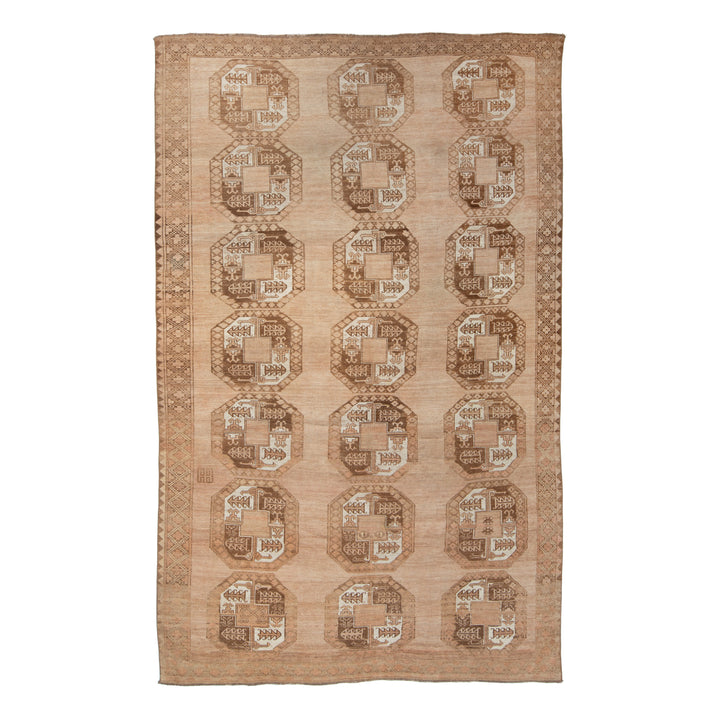 Antique Afghan Ersari Rug - 7'11" x 12'7"