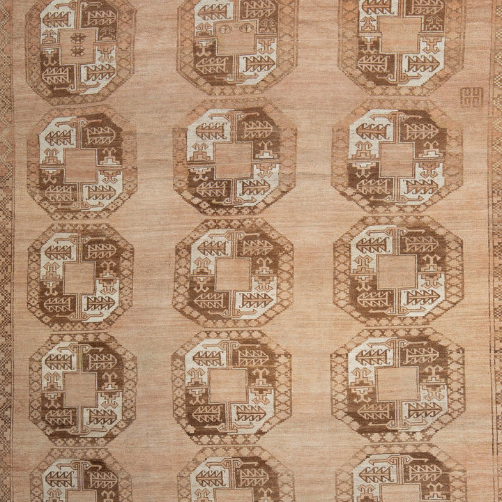 Antique Afghan Ersari Rug - 7'11" x 12'7"