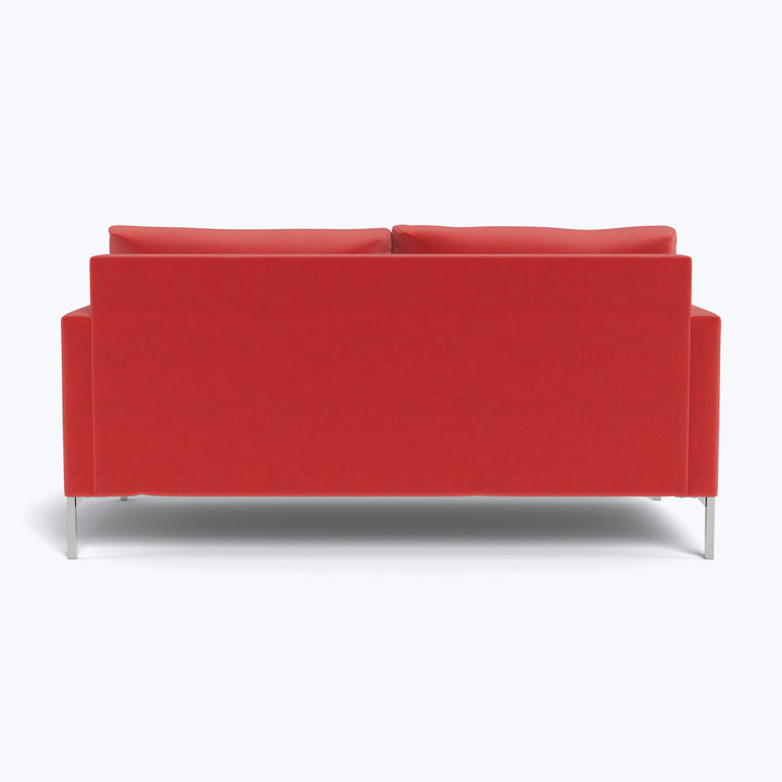 Soho 64" Loveseat w/ Steel Legs Graceland, Performance Blend / Sorrell