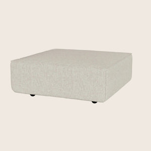 Cooper Ottoman w/ Casters Graceland, Performance Blend / Sorrell - hover