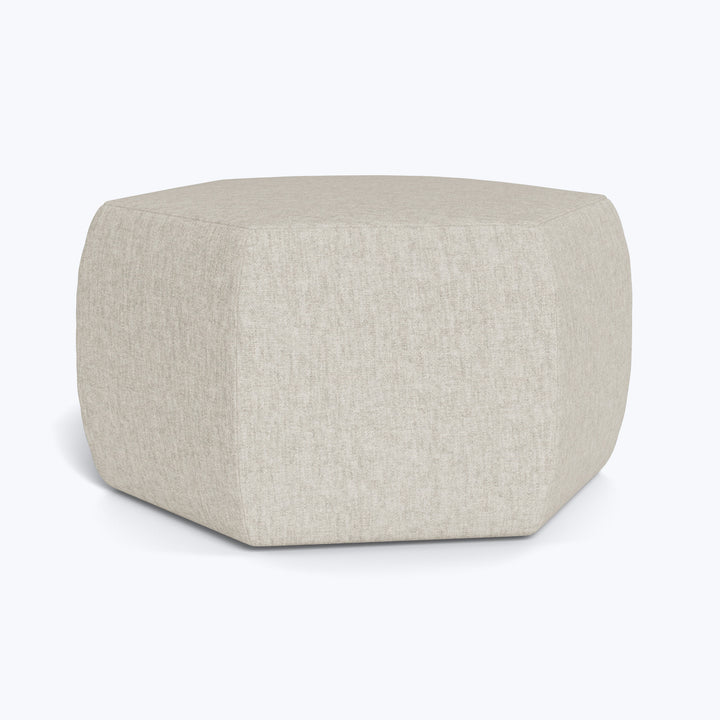 Joe's Hex Cocktail Ottoman Graceland, Performance Blend / Sorrell