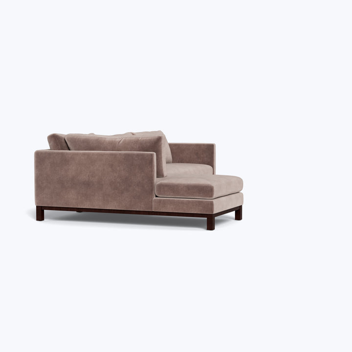Prescott Sectional, Left Facing Daybed Graceland, Performance Blend / Sorrell
