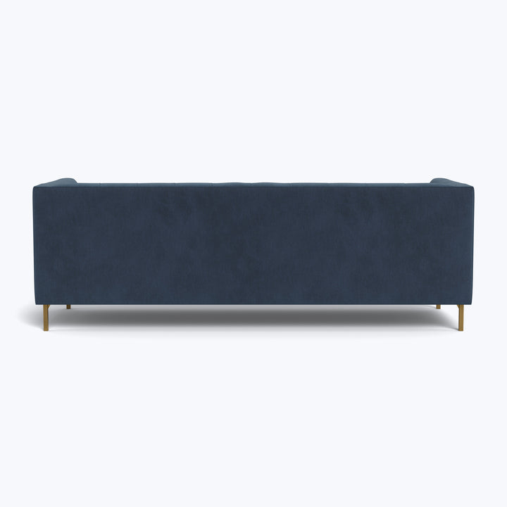 Tribeca 84" Sofa w/ Brass Legs Graceland, Performance Blend / Sorrell