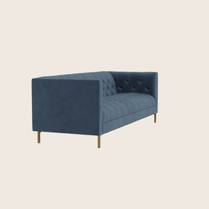 Tribeca 84" Sofa w/ Brass Legs Graceland, Performance Blend / Sorrell - hover