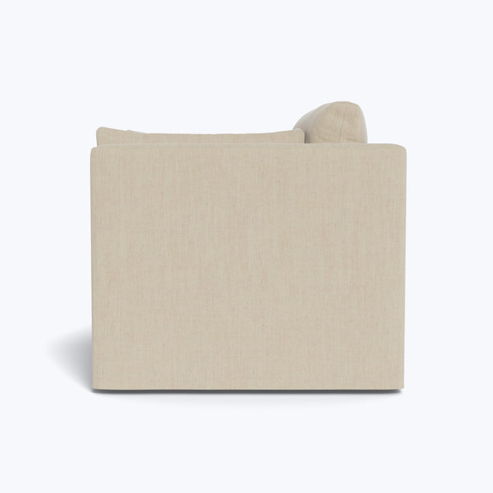 Watermill Slipped Swivel Chair Graceland, Performance Blend / Sorrell