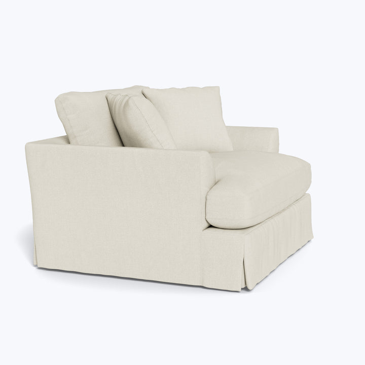 Martha's Vineyard Slipped Chair & 1/2 Graceland, Performance Blend / Sorrell