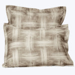 Graffiti Duvet & Shams, Beige Pillow Sham / Standard