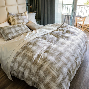 Graffiti Duvet & Shams, Beige Pillow Sham / Standard - hover