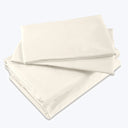 Lineare Percale Sheets & Pillowcases, Ivory Sheet Set / King