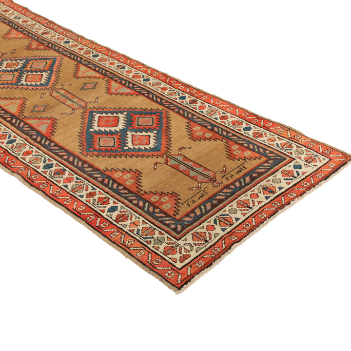 Antique Persian Sarab Rug - 3'5" x 10'3" Default Title