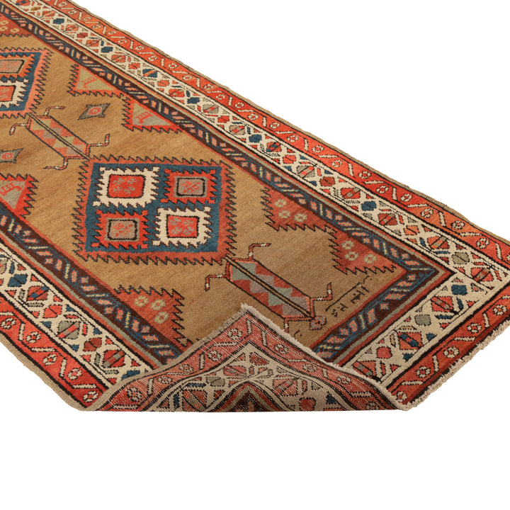 Antique Persian Sarab Rug - 3'5" x 10'3" Default Title